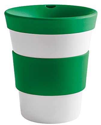 KAHLA 23H211A44012C cupit Becher 0,35 l smaragd green To Go Becher aus Porzellan