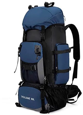 FLYIFE Wanderrucksack,90L Herren Damen Wasserdichter Rucksack Trekkingrucksack Reiserucksack Wandern Radfahren Klettern Bergsteigen Wandern,Bergsteigen,Camping,Ripstop und undurchlässig