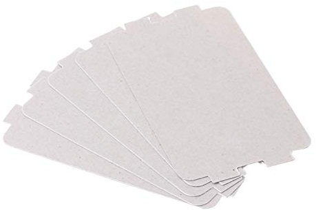 5 Stück Mikrowelle Glimmerplatte Blech Dickes Ersatzteil 107 x 64 mm for Midea