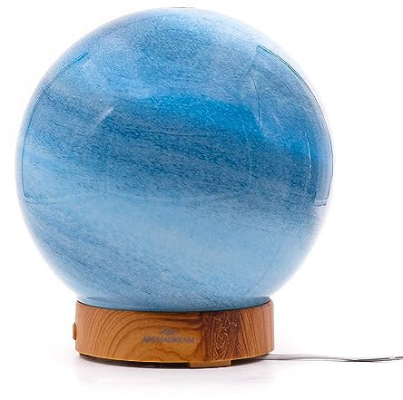 Candle-Brothers elektrischer Aroma Diffusor für ätherische Öle | Luftbefeuchter Für Zuhause | Aroma Diffuser Bonaire | 100ml Wassertank | Aromatherapie für Yoga