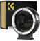 K&F Concept EF-EOS M Auto Focus Lens Adapter, Electronic EF EF-S Lens to EOS-M Camera Converter with Removable Tripod Mount, Compatible with Canon EOS M3 M5 M6 M10 M50 M100 M200