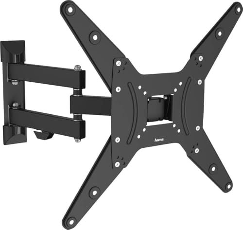 Soporte TV Pared 400x400 Fullmotion 2 Brazos 32´´ - 65´´(P) Negro