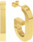 JOOP! Ohrhänger Edelstahl Damen Ohrschmuck, 4,4 cm, Gold, Kommt in Schmuck Geschenk Box, 2038024