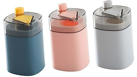 TOPBATHY 9 Piezas Cubo de Palillos palillero Decoración Mesa Viajar Porta hisopos de algodón emergente automático palillo de dispensador de Palillos de Frutas envase de moldadientes