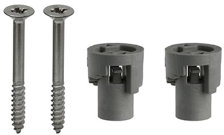 Masterpart Dishwasher Decor Door Bracket Screw Fixing Kit To Fit Bosch Integrated Dishwashers