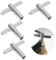 4 Pcs Adjustable Drum Key, Drum Tuner Key, Drum Key Drill Bit, Universal Drum Tuning Key For Acoustic And Electronic Drums