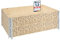 Garronda Cadre Potager en Bois imprimé 120x80x20 cm – Bac de Jardin pour Plantes, Fleurs, Fruits et légumes, Caisse de Rangement en Bois avec Motif décoratif GD-0075 (Feuille, 2 pcs)
