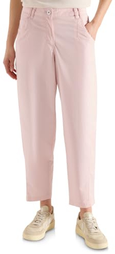 Cecil Mid Waist Barrel Leg Hose im Casual Fit Rose Quartz 27