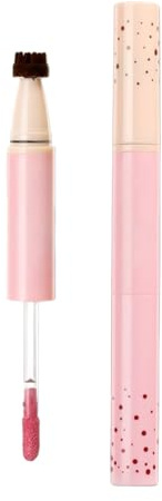 Faux Freckle Stamp - 2-in-1 Freckle Pen | 1.3x13.5cm Brown Liquid Blush Makeup Cosmetic Tool, 30g Portable Long Lasting Pen for Women Girls Students Party Summer Birthday Photoshoots