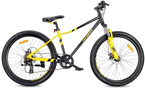 sun baby Verdant Calix MTB Mountainbike 26 Zoll | Fahrrad für Damen, Herren, Mädchen und Jungen, Stoßdämpfer, Scheibenbremsen, 7 oder 21 Gänge