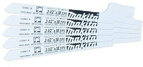 Makita 723061-a-5 3–1/2 Zoll 18-tpi Metall schneiden Säbelsägeblatt