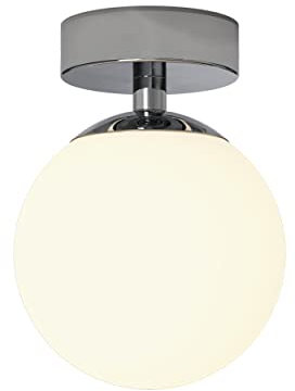 Astro Bathroom Ceiling Light, Metal, G9, 40 W, Polished Chrome