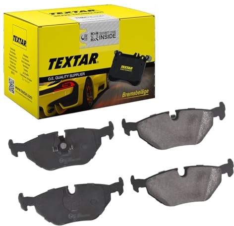 TEXTAR Bremsbelagsatz, Scheibenbremse 2099501 | Kompatibel mit: BMW 3, 3, 3 Cabriolet, 3 Cabriolet, 3 Coupe, 5, 5 Touring, 7, Z3 Coupe, Z3 Roadster, WIESMANN MF3 Roadster