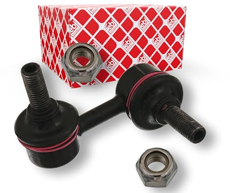 febi bilstein 42382 Verbindungsstange mit Sicherungsmuttern, 1 Stück | Kompatibel mit: MAZDA XEDOS 9