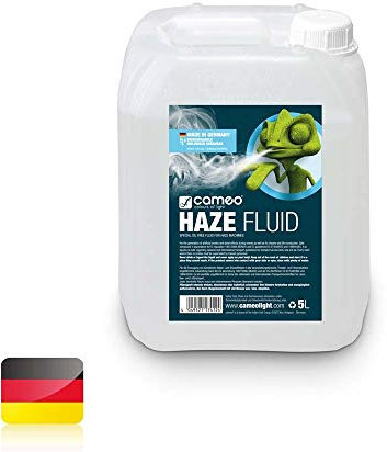 Cameo HAZE FLUID 5 L - Liquide pour effet de brouillard pour une fumée fine et longue tenue, sans huile 5 L