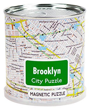 City Puzzle Magnets - Brooklyn
