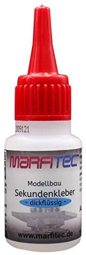 marfitec © Modellbau Sekundenkleber 20g dickflüssig - Standard Verschluss
