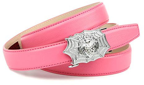 Anthoni Crown Damen K1Spa.F60 Gürtel, Rosa (Rosa 060), 6671 (Herstellergröße: 105)