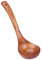 Coolty Cucchiaio da minestra in legno per riso, zucchero, sale, porridge, 24.5x7.5cm