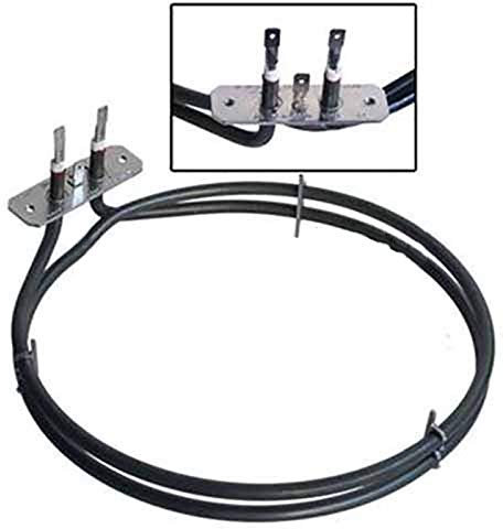 UTP Compatible Fan Oven Cooker Element For LOGIK LFSTC50W LFTC50A12 LFTC60A12 LFTC60W12, BUSH DHBET60W BDBL60ELB DHBDBL60B BS60ELW BT60ELB BT60ELW DHBDBL60W - 2100W