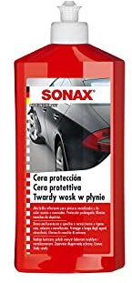 SONAX Cera prottetiva (500 ml) liquido, per vernici colorate e metalliche nuove e come nuove | Art. N. 03012000-820