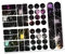 Finest Folia 34 Teiliges Fahrrad Rahmen Schutzfolie Folie Aufkleber Schutz MTB BMX Kette Lackschutzfolie R159 R160 (10 Racing Hologramm)