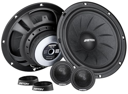 Mediadox Front/Heck 16,5cm/165mm 2-Wege Kompo Auto Lautsprecher/Boxen/Speaker Set von Eton (PRA16) kompatibel mit OPEL