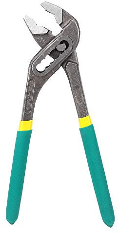 Pince Multiprise, Pinces en Acier au Carbone Pinces Réglables pour Pompe à Eau Clé à Tuyau de Plombier pour Réparation Domestique ou Utilisation du Travail(A)