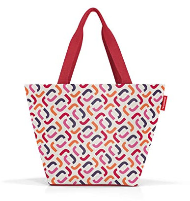 reisenthel shopper Geräumige Shopping Bag und edle Handtasche in einem Aus wasserabweisendem Material, Couleur:signature sunset
