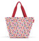 reisenthel shopper Geräumige Shopping Bag und edle Handtasche in einem Aus wasserabweisendem Material, Couleur:signature sunset