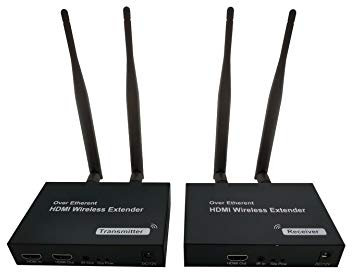 Trasmettitore e Ricevitore Wireless HDMI telecomando IR Trasmettitore Video Wireless 5G HDCP 1.3 Monitor Supporta 1Trasmettitore Accoppiato con più Ricevitore Trasmissione Dello Schermo 656FT/200M