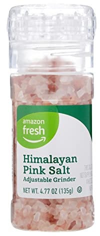 Amazon Fresh - Pink Himalayan Salt Grinder 4.77 oz