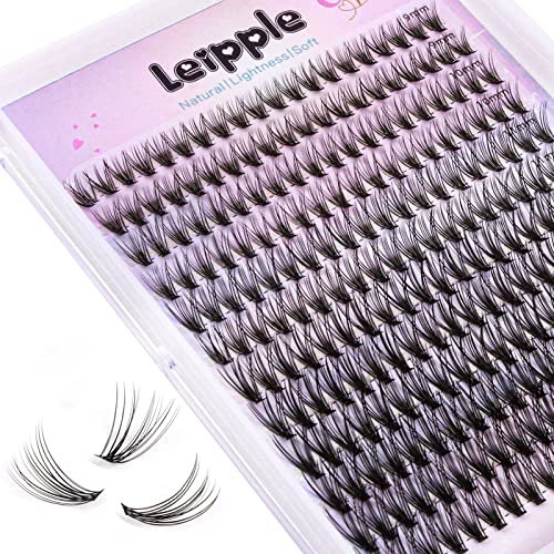 240 Pcs Cils Volume Cluster Faux Cils 9-14mm Individuel DIY Extensions de Cils Réutilisable Cluster Faux Cils Volume Russe Cluster Faux-Dils Bouquet Faux Cils (20D Cluater Lash)