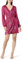 The Drop Robe Portefeuille pour Femme, Helena, à Sequins, Rose Lumineux, Taille XS