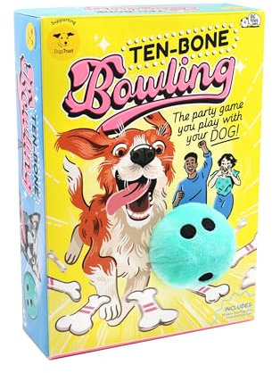 Ten Bone Bowling: A Party Game You Can Play With Your Dog! Board Games for Dogs for Dog Lovers