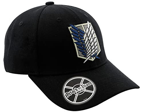 ABYstyle - Attack on Titan Cap Scout Symbol, Schwarz , One size