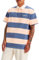 Levi's SS Union Rugby Multi-Color Herren, Deck Stripe Coastal, XL