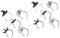 GALPADA 10 Stk Spinnennetze Haarreifen Aus Spinnennetz Stirnband Haarband Aus Spinnennetz Haarbänder Lustiges Haar Spinnennetz Haarband Kopfbedeckung Der Spinne Kind Halloween Partyhut