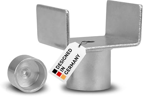 alca® U-Adapter für Stempelwagenheber mit 45 x 53 mm Auflagefläche aus Stahl