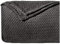 Dreamzie - Kuscheldecke 150x200 cm - Flauschig Fleecedecke Mikrofaser 100% Polyester 260gsm - Decke Sofa mit Fischgrätmuster und weicher Haptik - Anthrazit