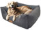 Fellnasenfreunde rutschfestes Hundebett, für kleine Hunde, weiche Füllung, doppelseitiges Wendekissen, Hundebett mit hohem Rand, Hundecouch mit hohem Rand, Hundekorb kleine Hunde