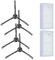 Kit di 6 filtri Laterali per Robot aspirapolvere per Medion MD16192 MD18500 MD18501 MD18600, 2 filtri HEPA, 4 spazzole Laterali