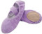 Happy Cherry Ballettschläppchen Mädchen Ballerinas Tanzschuhe Geteilte Ledersohle Ballettschuhe für Kinder Ballett Trainings Canvas Ballettschuhe 28 EU