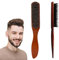 Bebochoi 2 Stück Haarbürsten mit Wildschweinborsten, Sleek Look Haarstyling-Bürste Sleek bun Bürste, Weiche Naturborsten, Groß und Klein, für Haar- und Bartstyling, für Alle Haartypen
