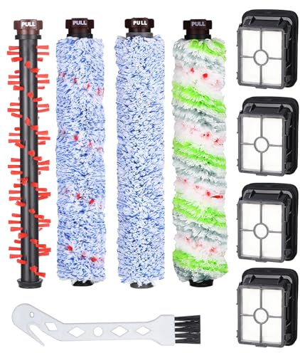 Accessories pour Bissell Crosswave 3 en 1 Aspirateur,Brosse Multi - Surface, Brosse de Plancher en Bois, Brosse de Tapis, Brosse pour Animaux de Compagnie, 4 Filtres, pour 1866 1785 2052 1713 2225