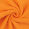 Polarfleece Stoff Antipilling zum Nähen, Polar-Fleece-Stoff als Meterware, uni orange (Länge am Stück: ab 100cm / Breite: 150cm)