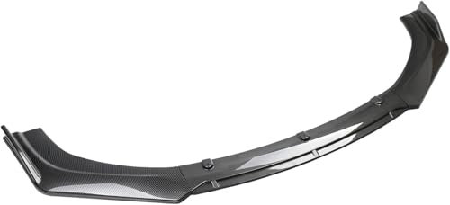 WNFVYP Auto Frontlippe Frontspoiler für Audi A1 A2 A3 Sportback A1 8KX A2 A3 8P,Frontstoßstange AntiKollision Abriebfest Spoiler Diffusor,Kinn Splitter Flügel Exterieur Zubehör,A/CarbonFiberLook