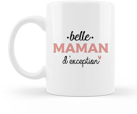 Mug céramique imprimé Belle-maman d'exception