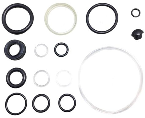 Kit de joints pour crics hydrauliques, pièces de rechange complètes et assorties pour crics sol en forme O, outils joint d'huile en silicone longue durée, pièces pour hydrauliques, pièc