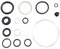 Kit de joints pour crics hydrauliques, pièces de rechange complètes et assorties pour crics sol en forme O, outils joint d'huile en silicone longue durée, pièces pour hydrauliques, pièc